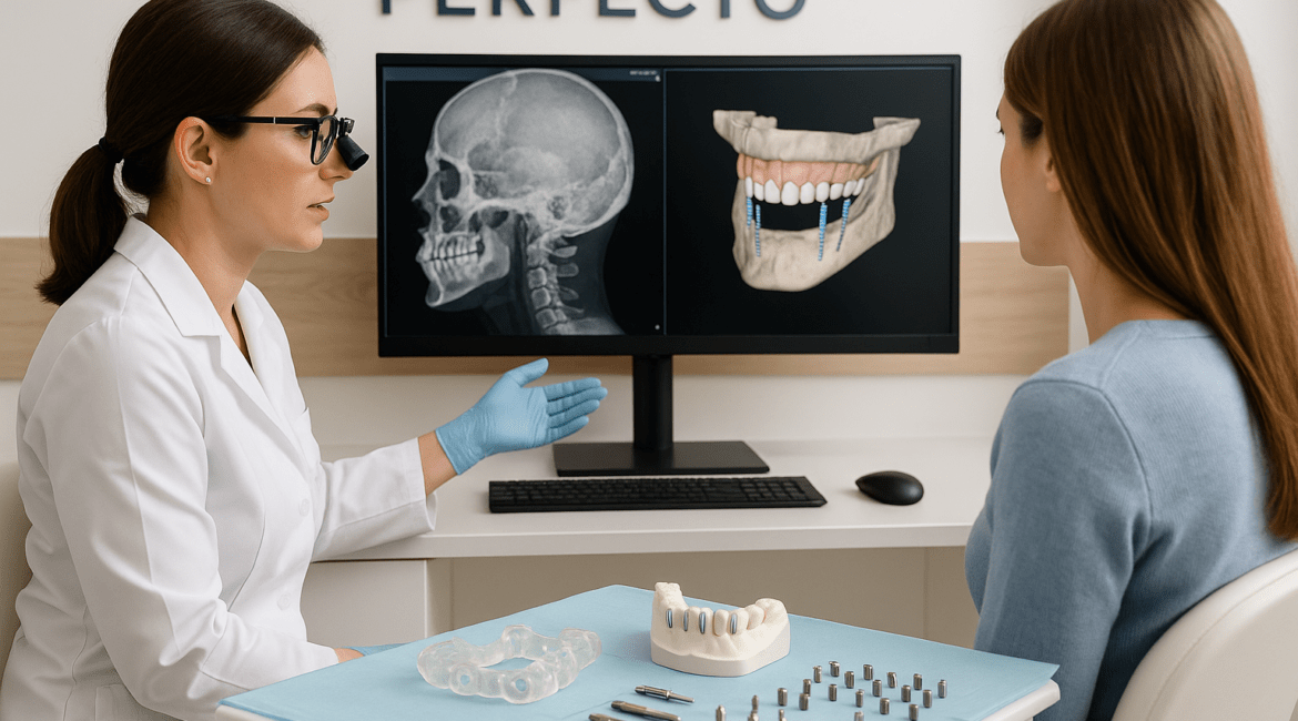 Имплантация при полном отсутствии зубов