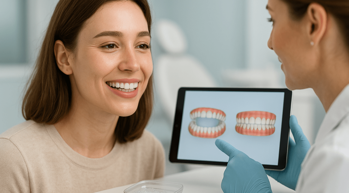 выравнивание зубов без брекетов