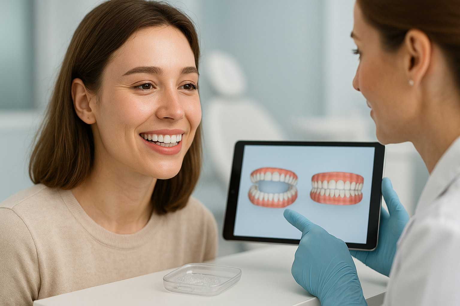 выравнивание зубов без брекетов