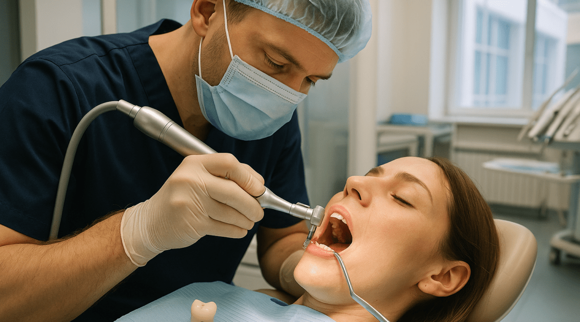 Одноэтапная имплантация зубов с немедленной нагрузкой