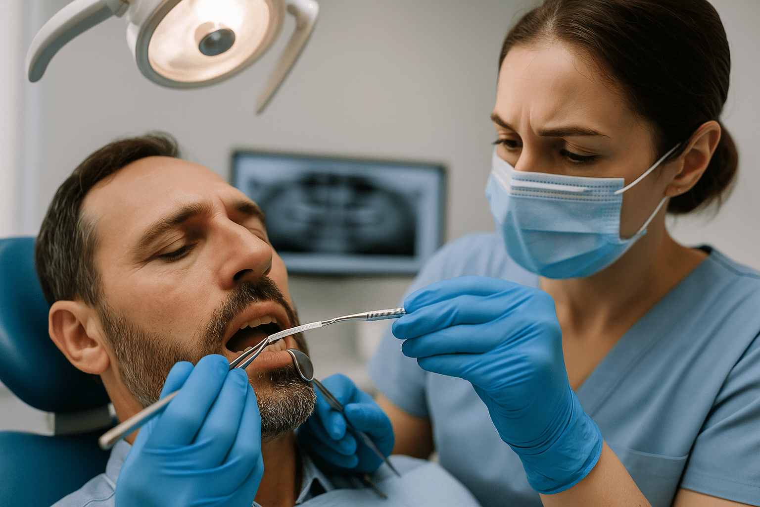 Вывих зуба, зуб шатается: первая помощь, лечение