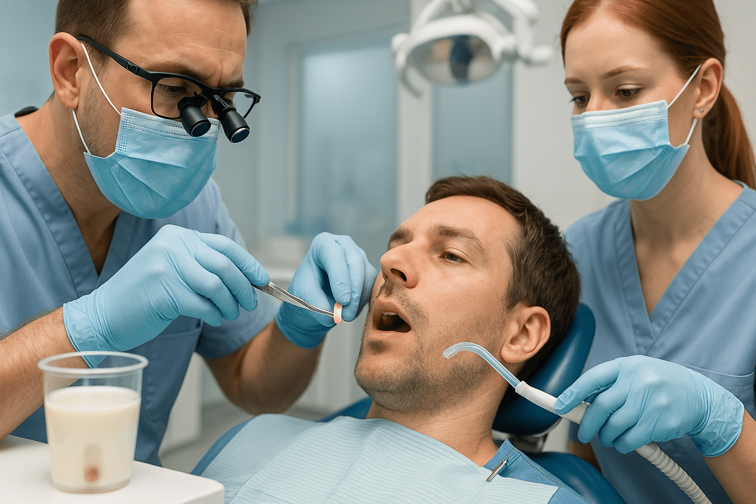 Зуб выбит: первая помощь, лечение