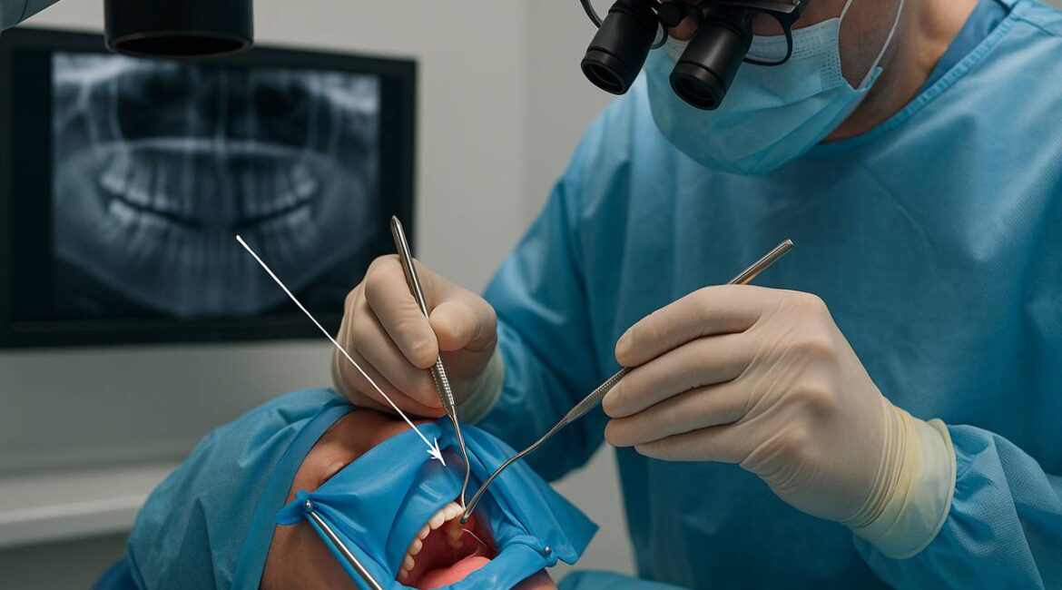 Удаление кисты зуба