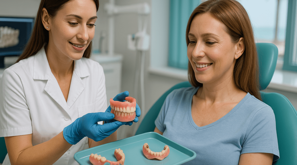 Съемное протезирование зубов