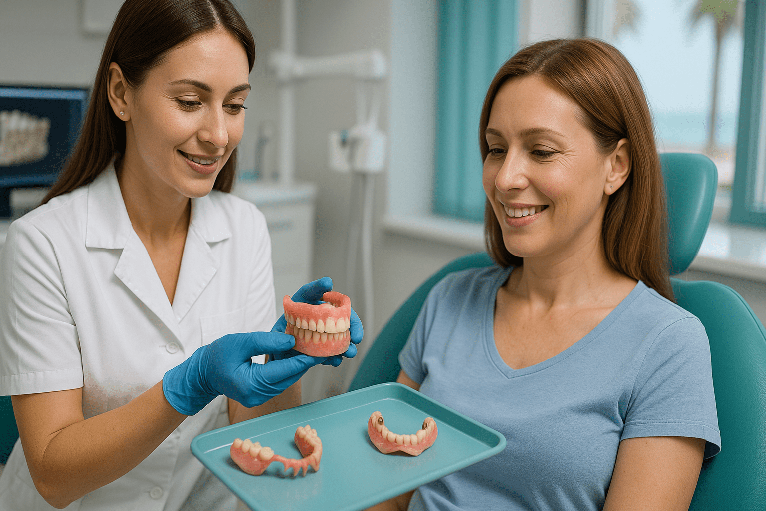 Съемное протезирование зубов