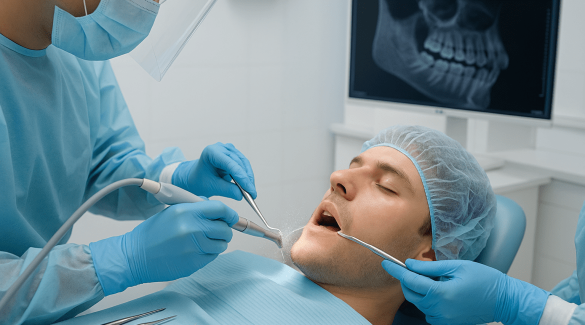 Удаление зуба мудрости