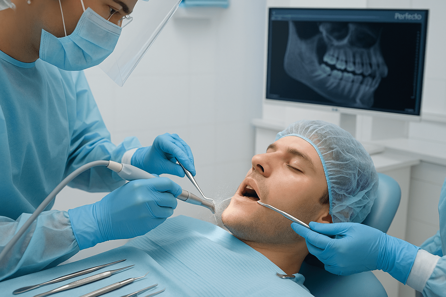 Удаление зуба мудрости