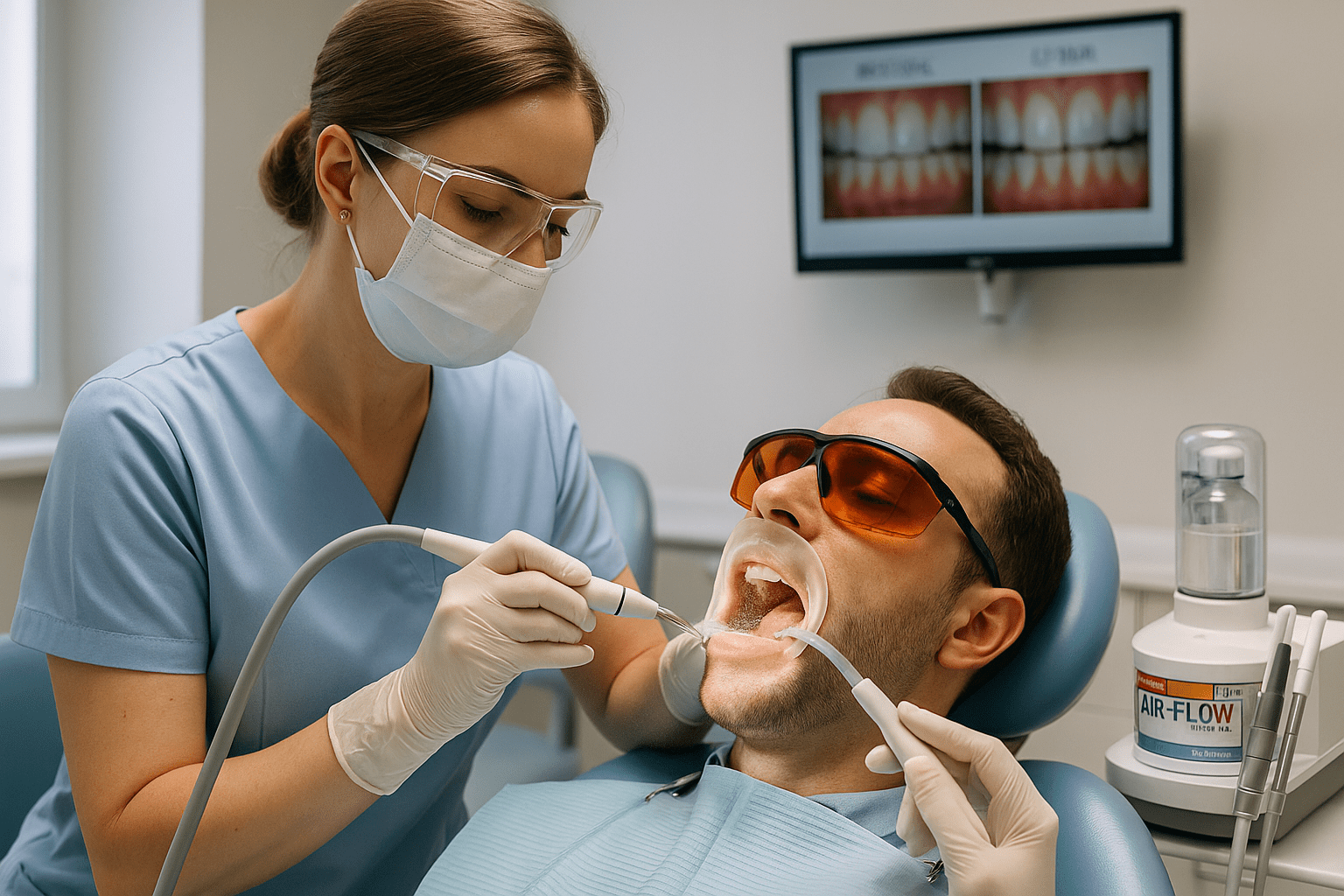 Удаление зубного камня