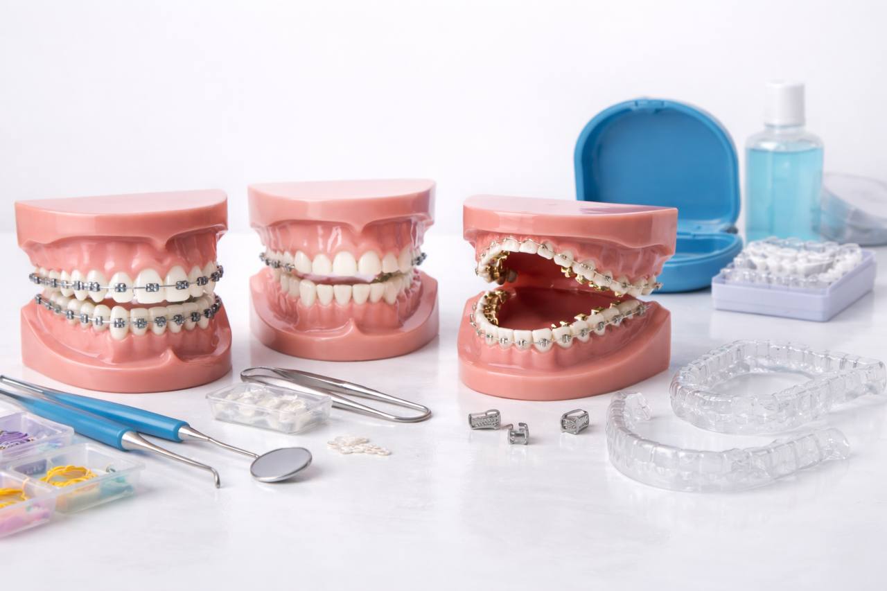 Виды брекет-систем