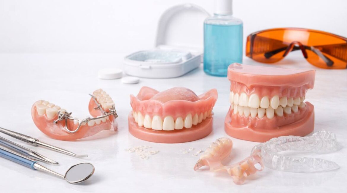 Какие бывают съемные зубные протезы